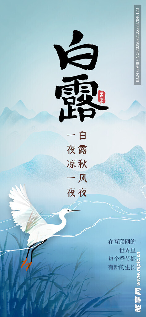白露海报
