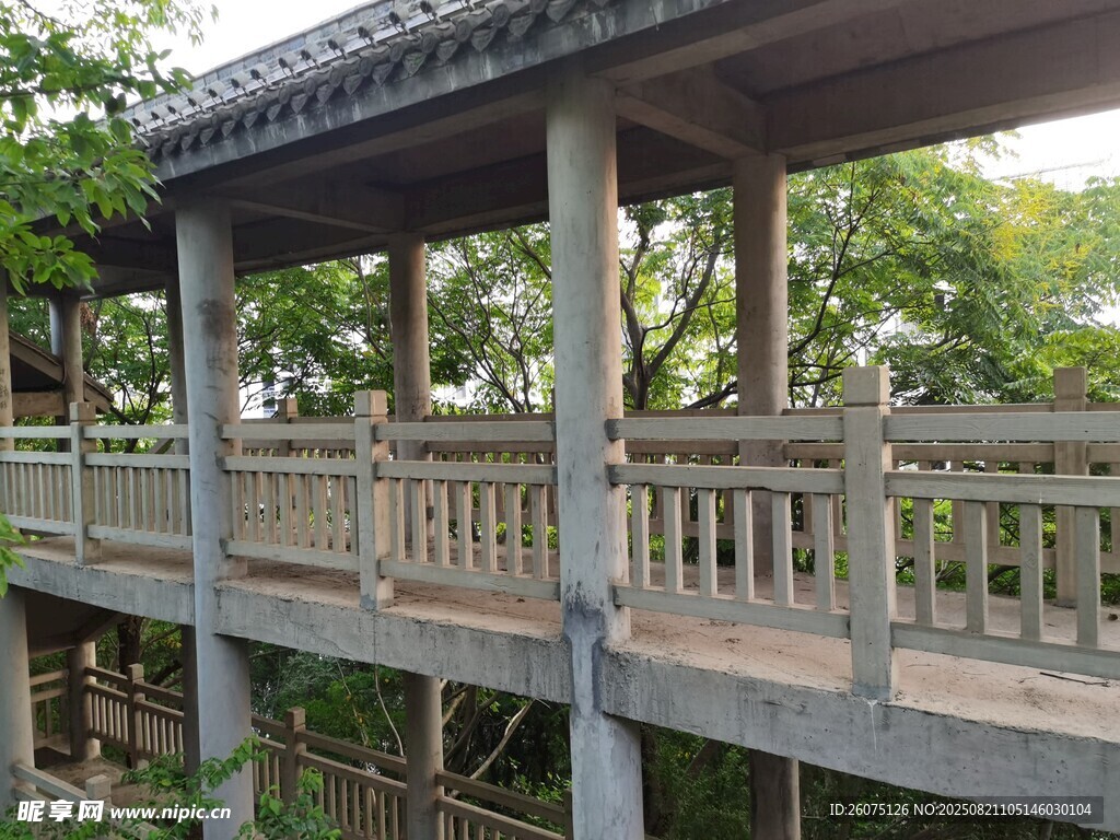 中式长廊尽显古典雅致