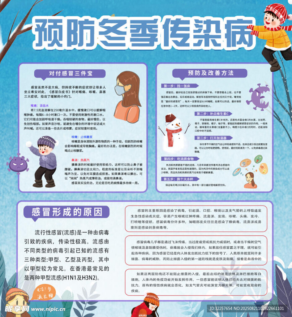 冬季传染病