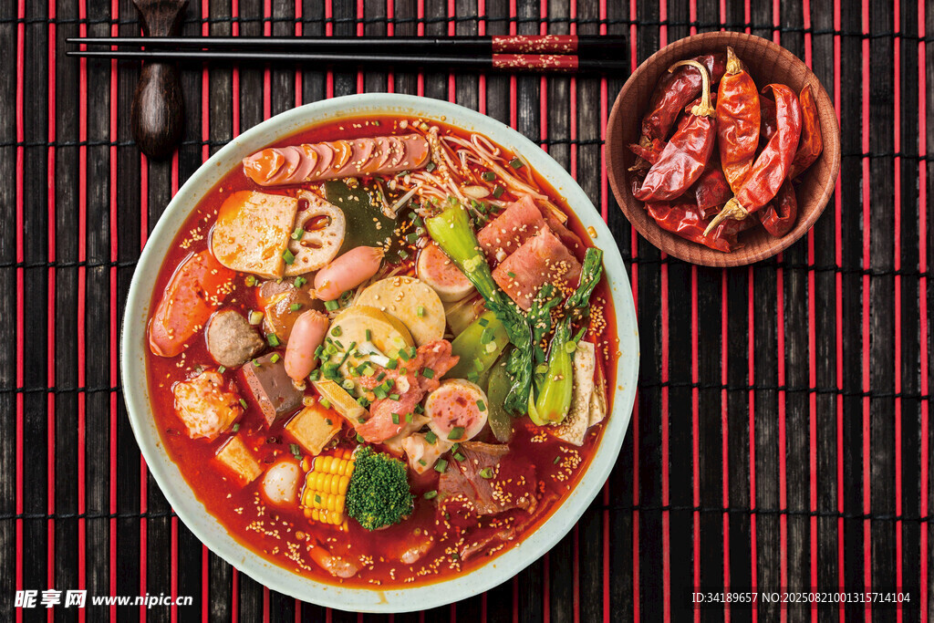 麻辣烫 冒菜