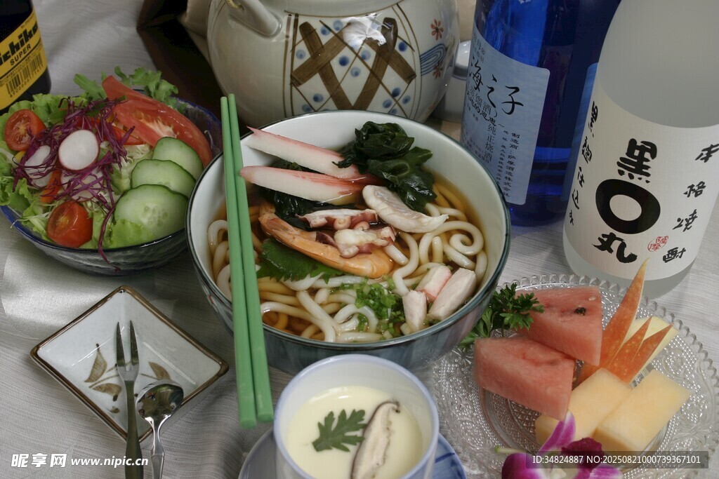 海鲜乌冬面