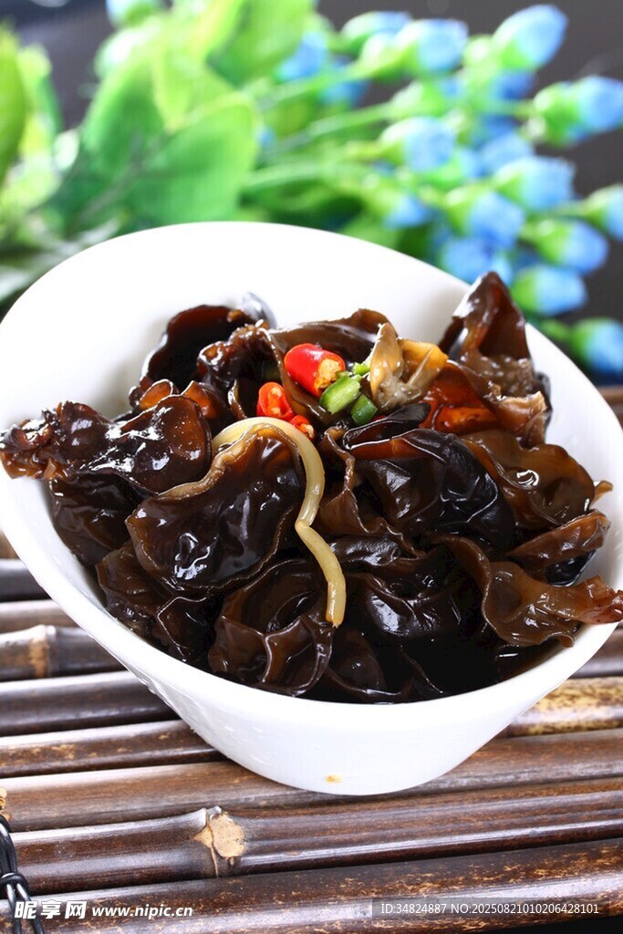 美味凉拌黑木耳