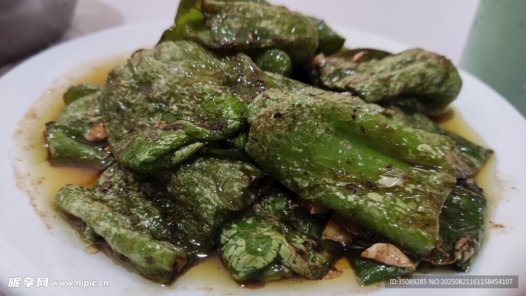 香煎虎皮青椒