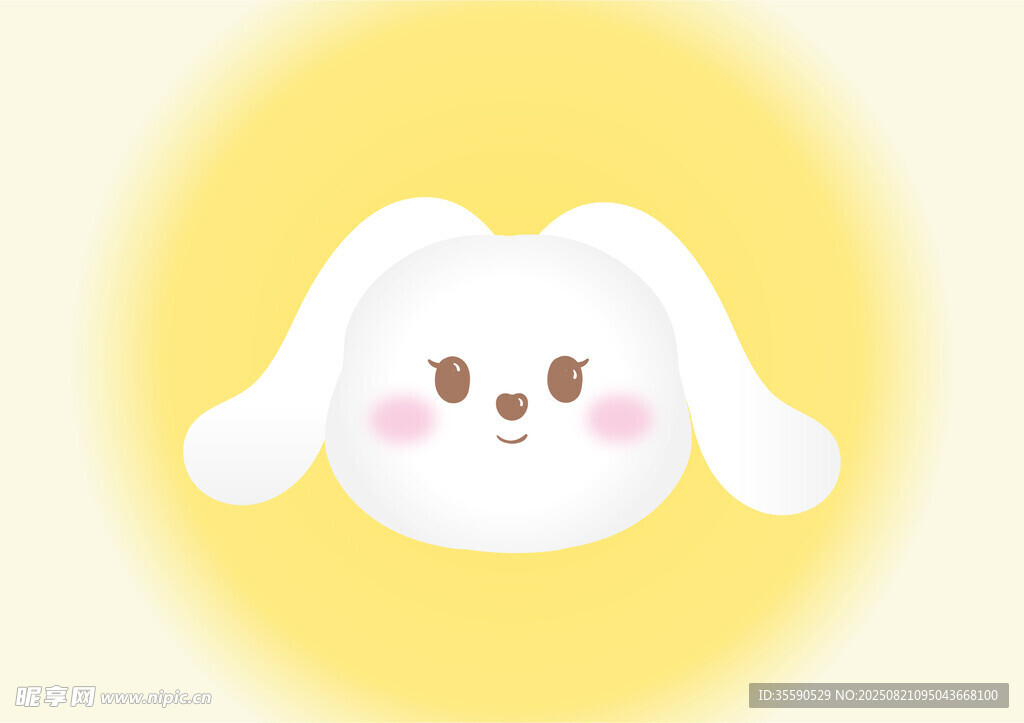 可爱白兔头像