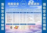 班前安全教育讲评台