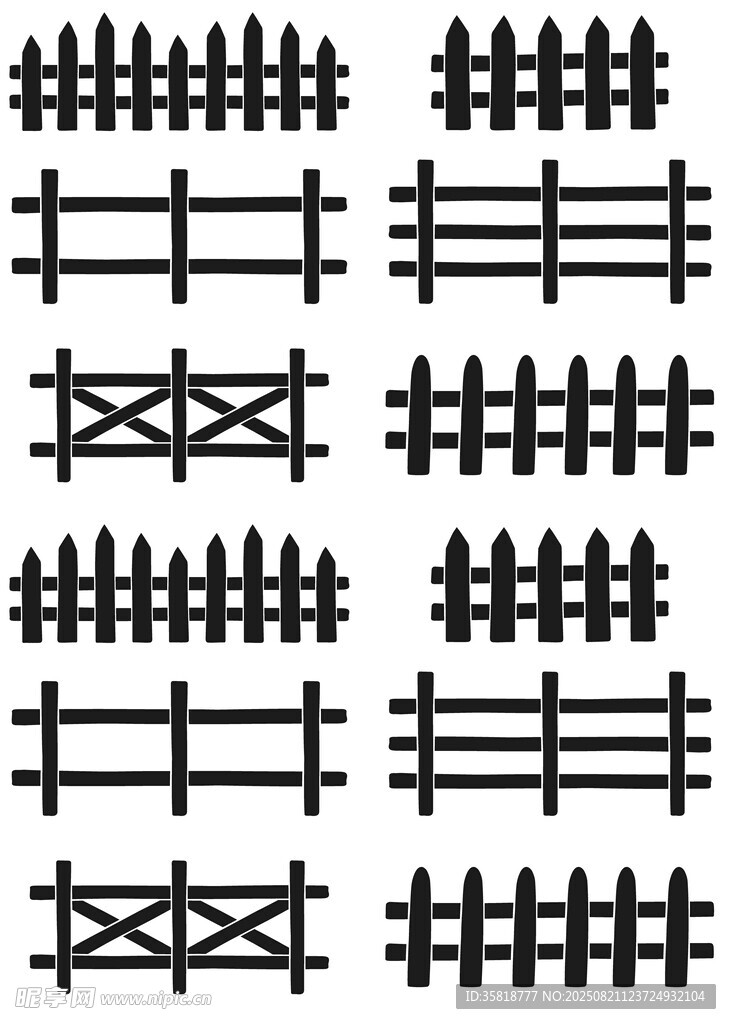 栅栏图案