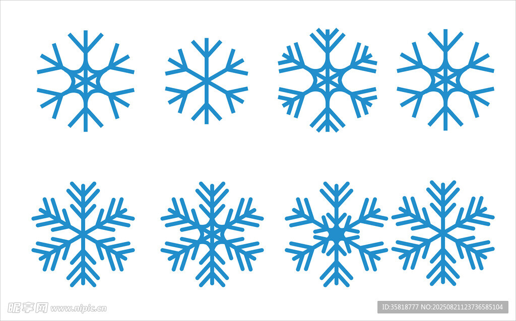 雪花图案