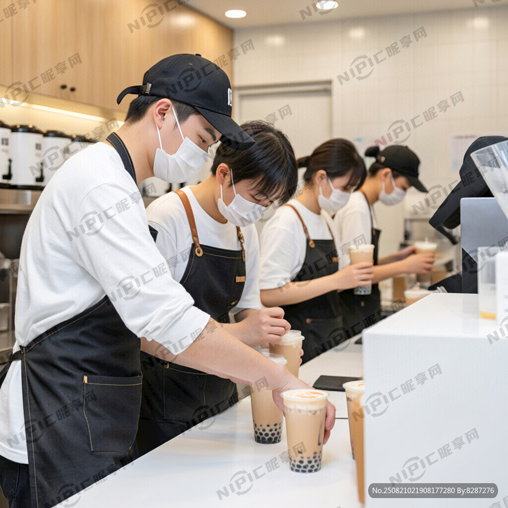 奶茶店新手员工培训简单、学员快