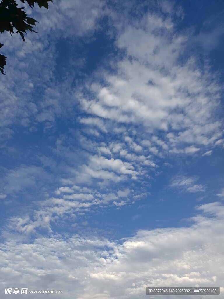 蓝天白云美景
