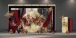 中式婚礼舞台布置展示