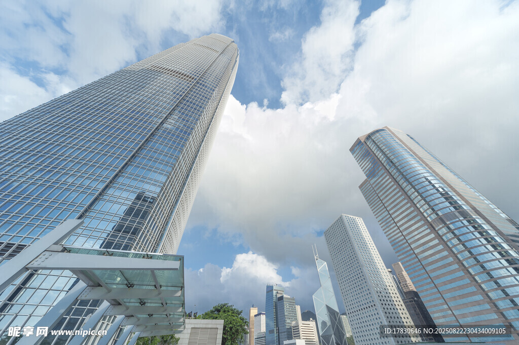 都市摩天大楼景观