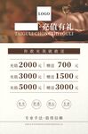 泰式按摩充值促销海报