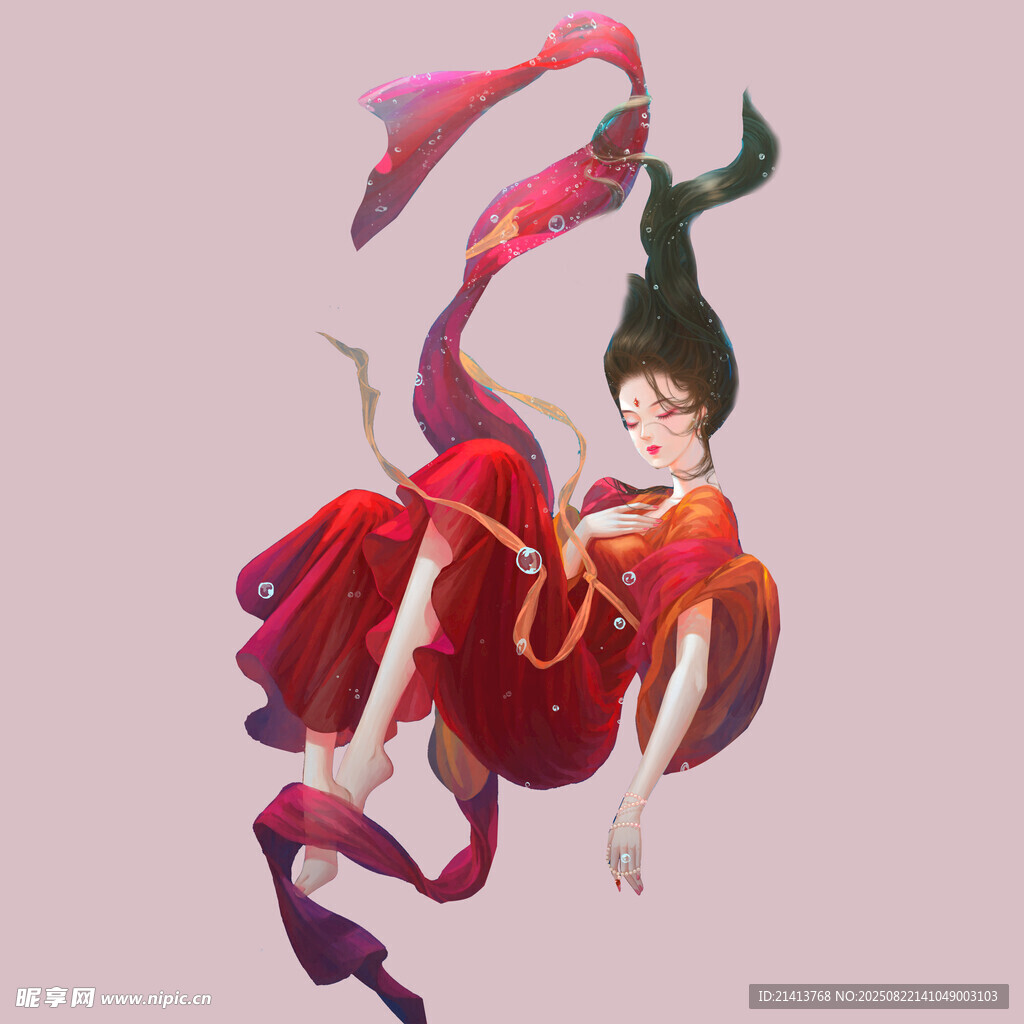 飞天少女 灵动飘逸身姿