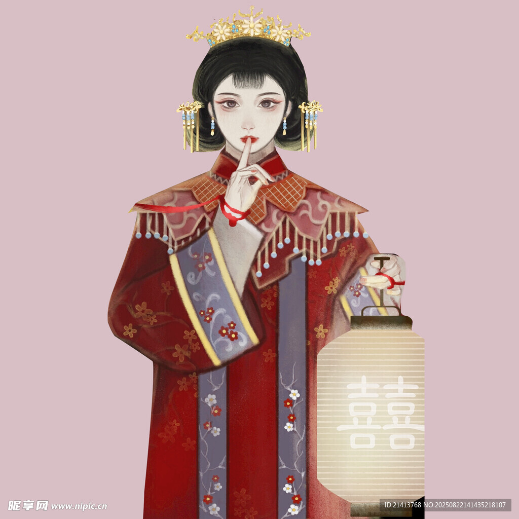 古风中式新娘造型展示