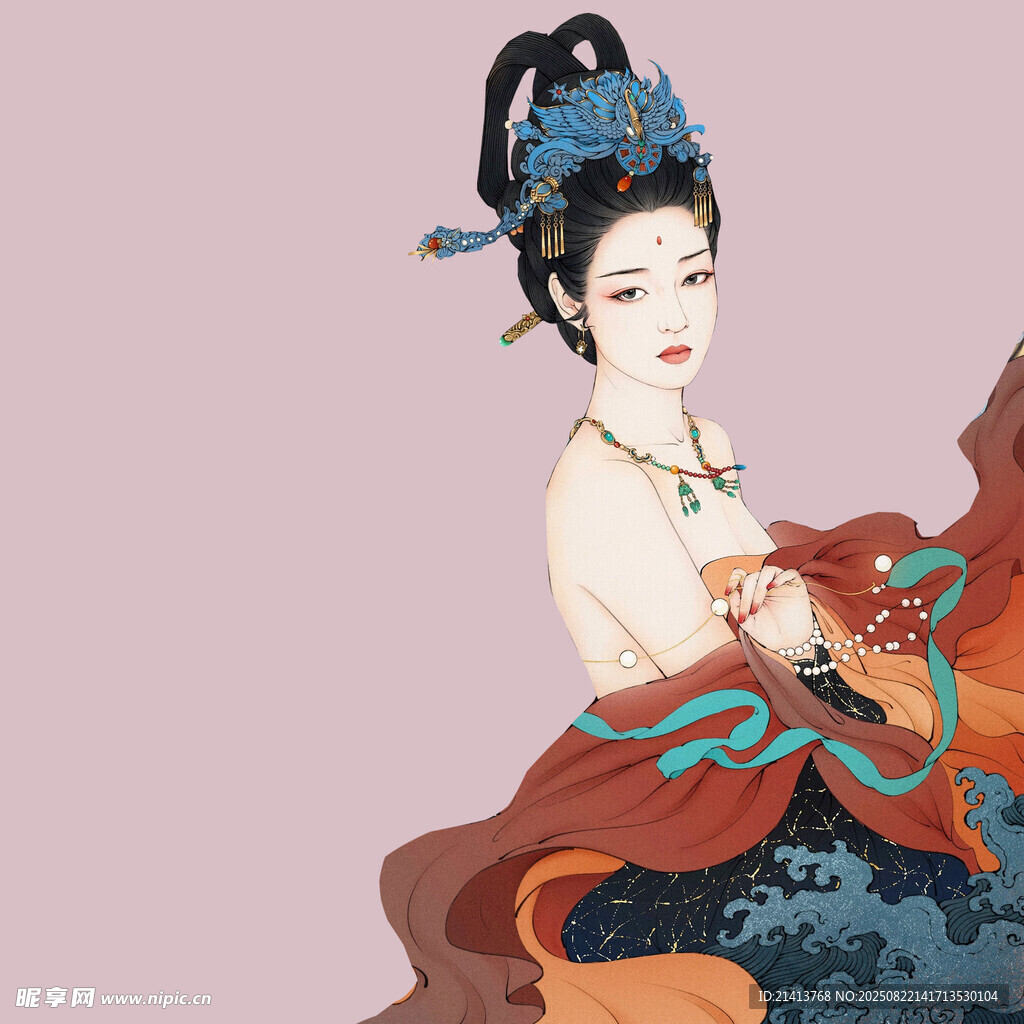 古风美人 优雅华贵之姿