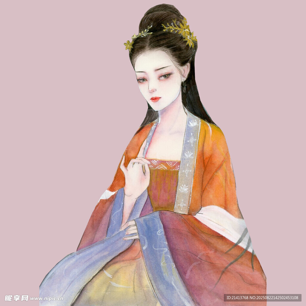 古风美人 华裳优雅