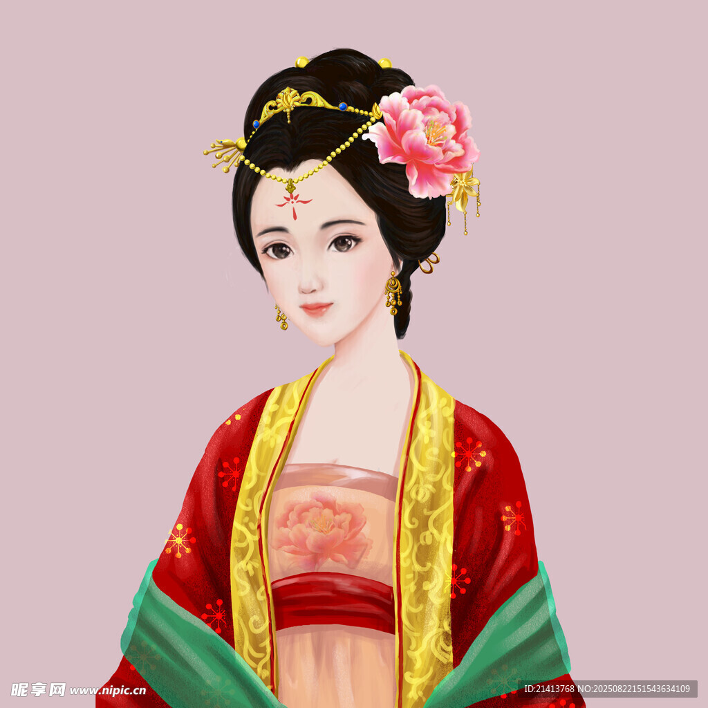 唐代古装女子形象
