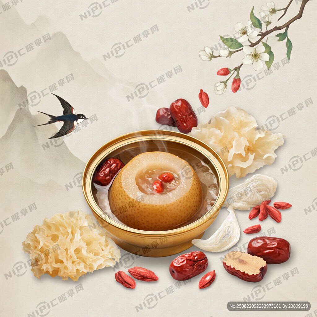为 采用新中式浮世绘插画风格