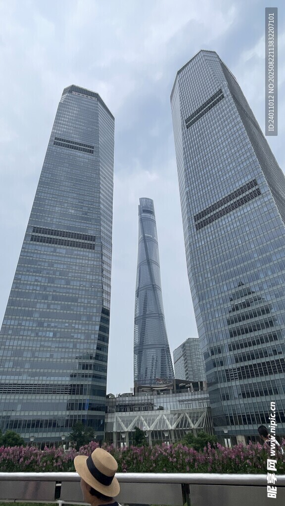 上海陆家嘴摩天大楼景观