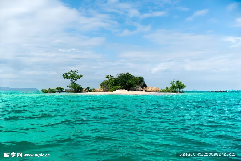 美丽海岛 碧海蓝天之景