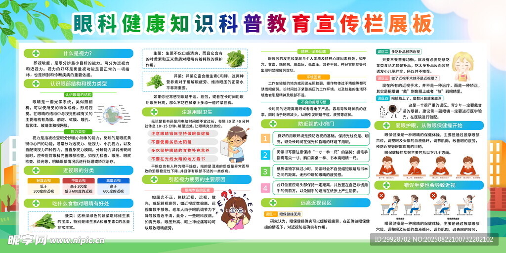 儿童常见疾病科普宣传页