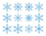 雪花图案