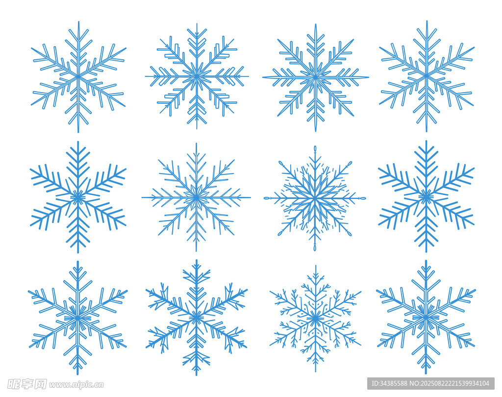 雪花图案