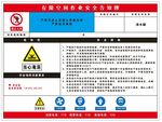 安全使用说明标识牌
