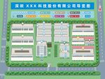 工厂鸟瞰效果图