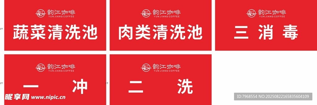 厨房标识牌
