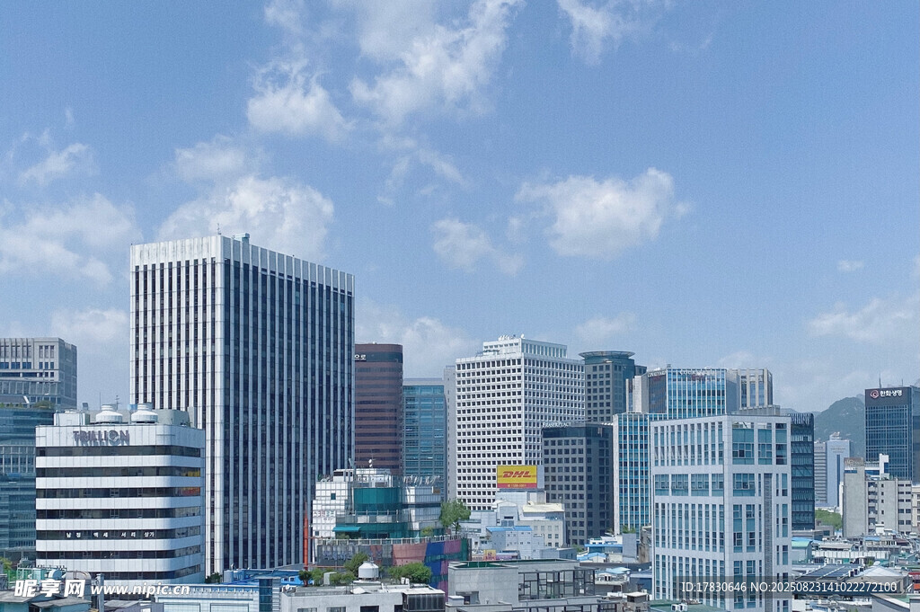 现代都市高楼景观