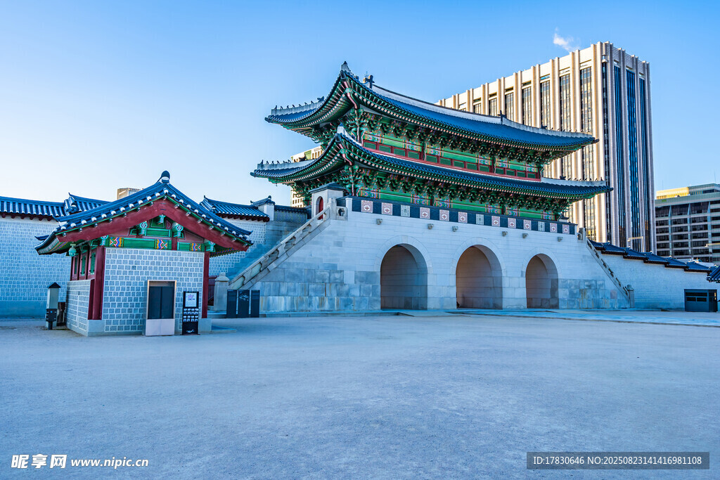 韩国景福宫建筑景观