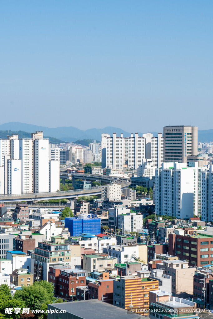 城市多彩建筑景观