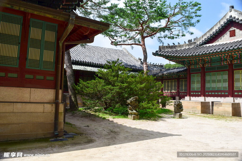 传统中式庭院建筑景观