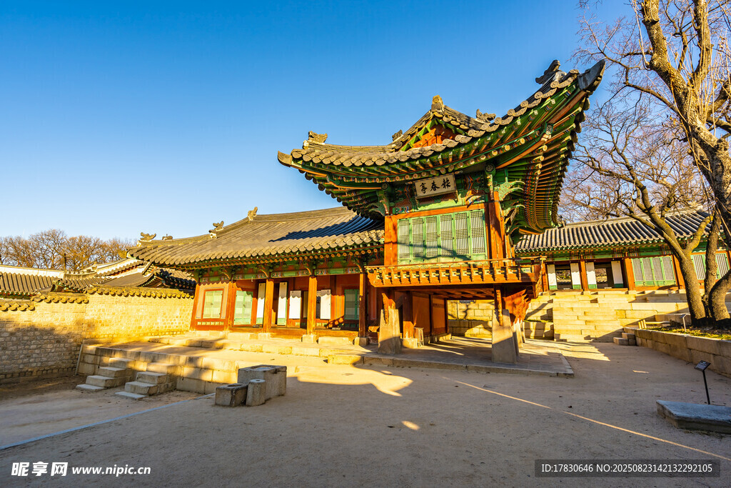 韩国传统古建筑景观
