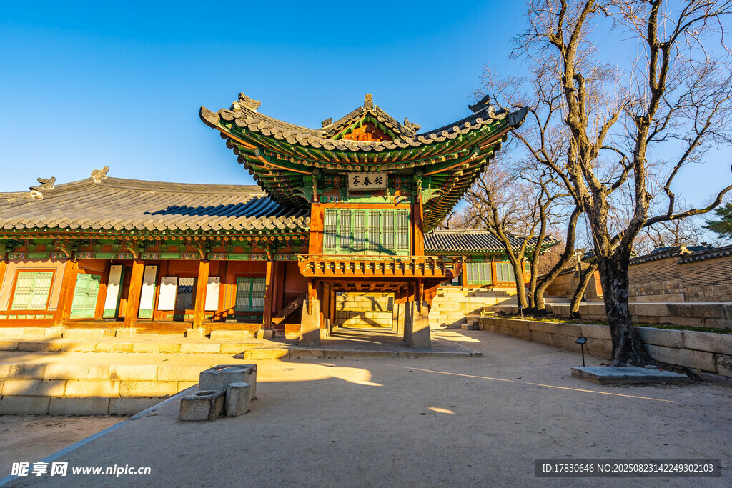 韩国传统古建筑景观