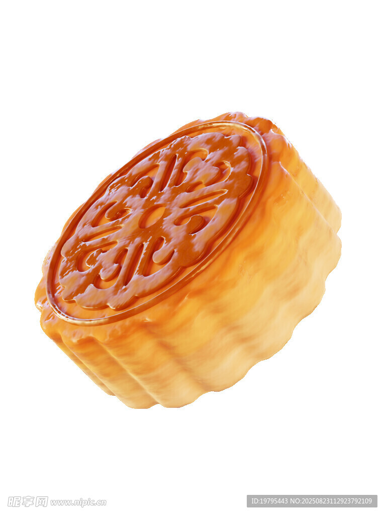 传统美味月饼特写