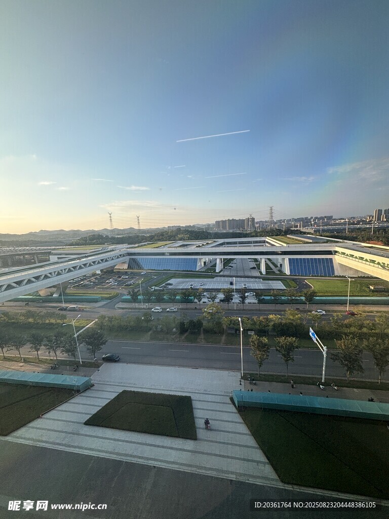 机场外观全景图