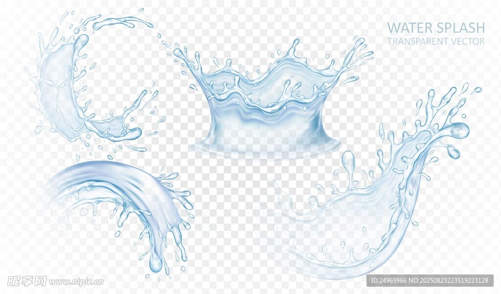 水花飞溅动态效果集合
