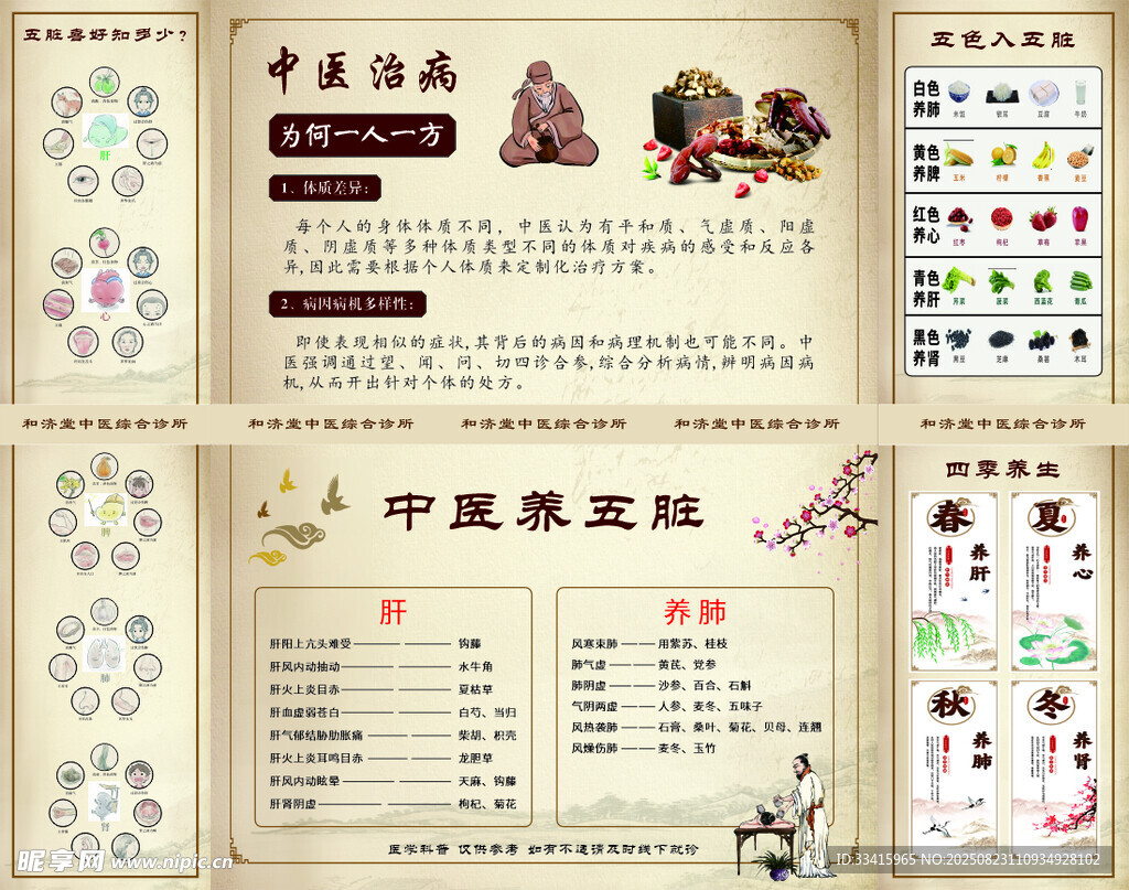 中医养五脏