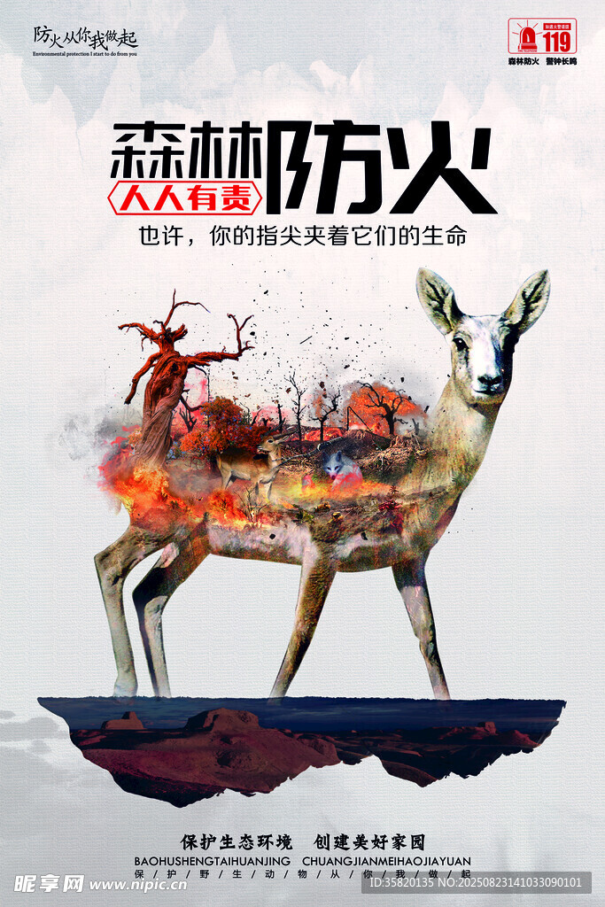 防火宣传海报
