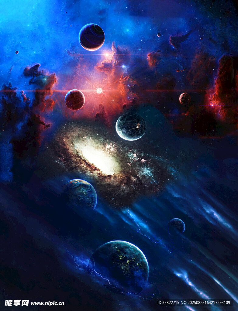 梦幻星际宇宙奇幻景象