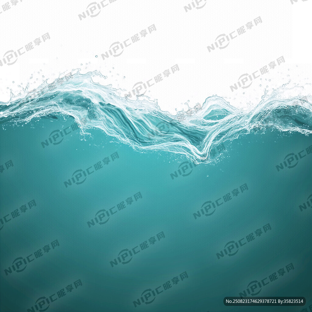 做我做个水青色水波纹