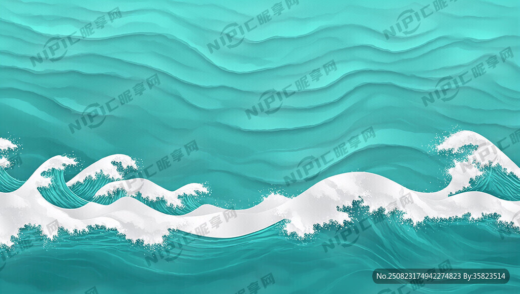 做我做个水青色满屏水波纹