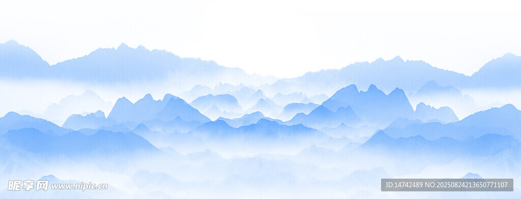 水墨山水背景