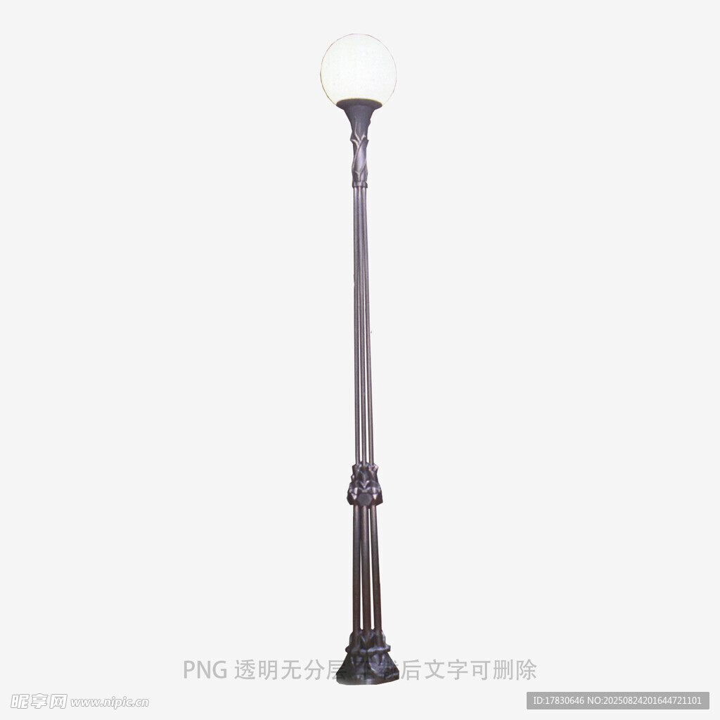 复古风格户外单头路灯