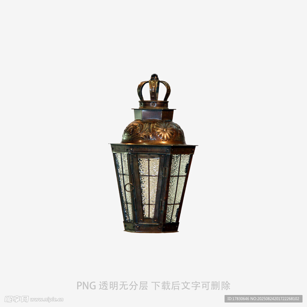 复古铜质户外装饰壁灯