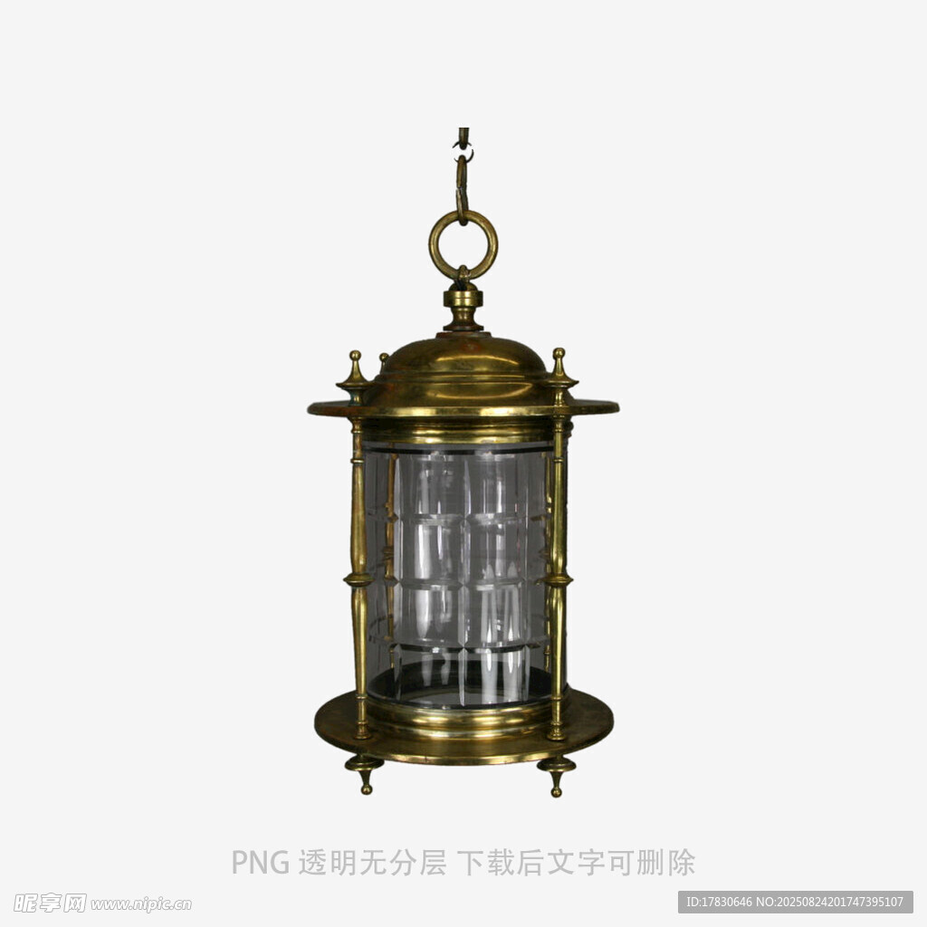 复古黄铜风灯