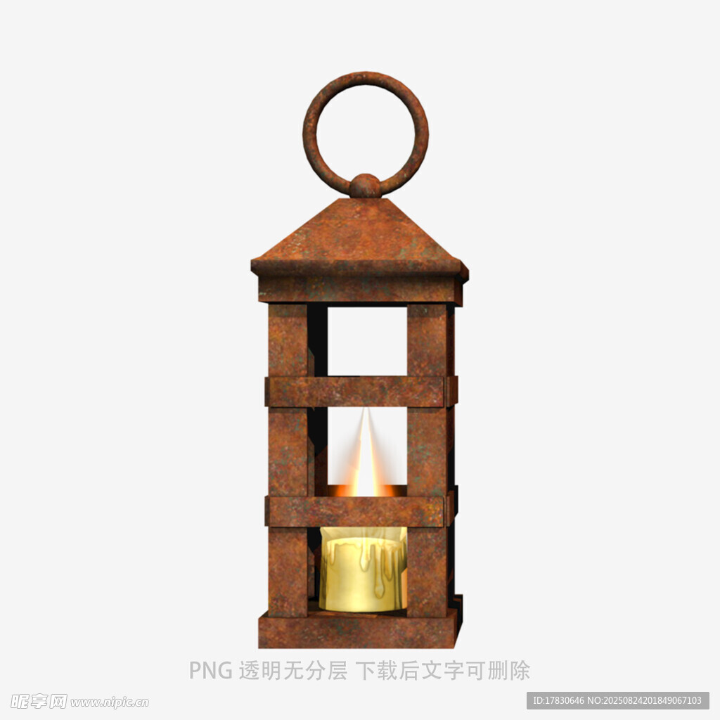 木质烛台灯笼