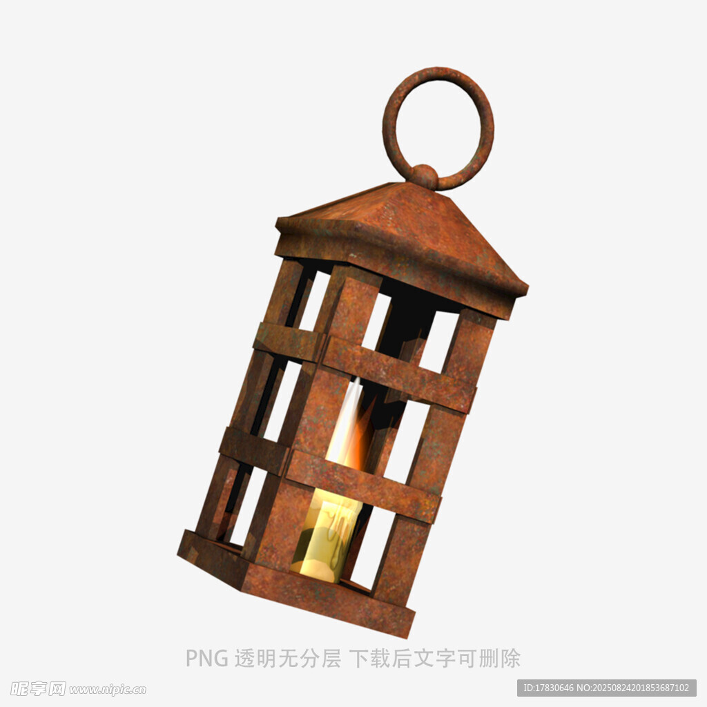 复古铁艺小提灯